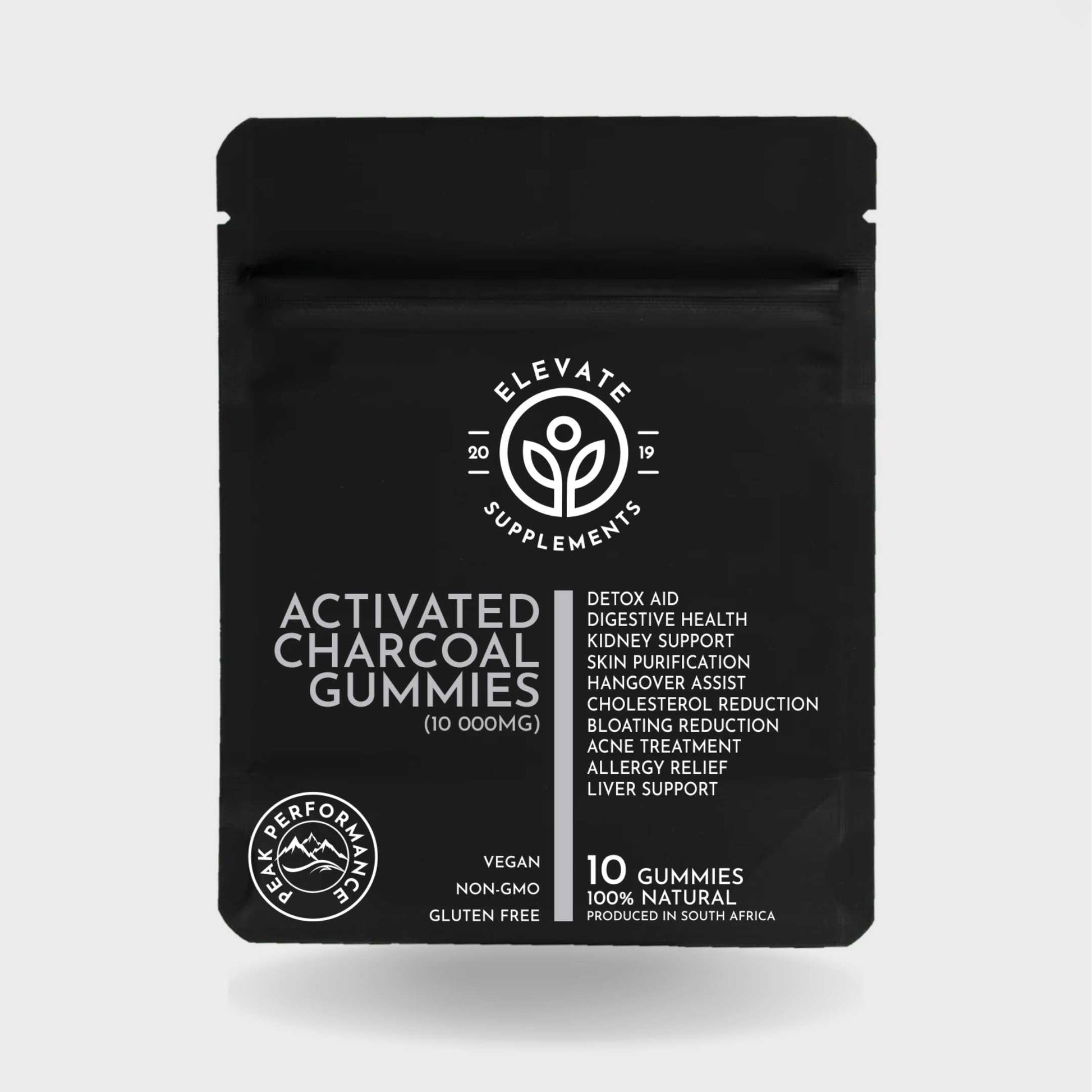 Activated Charcoal Gummies | Digestive Health Supplement | Thee Leaf