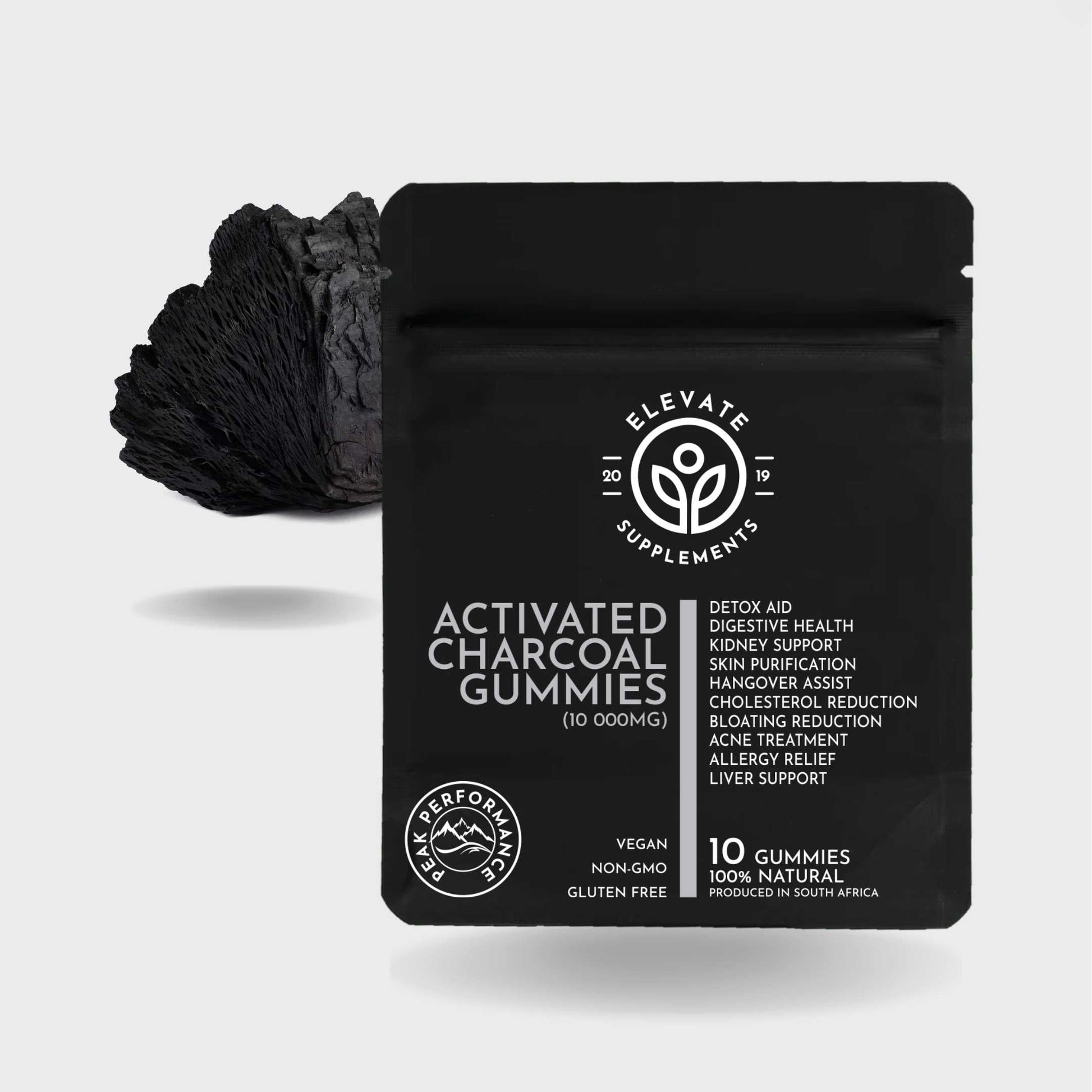 Activated Charcoal Gummies | Digestive Health Supplement | Thee Leaf