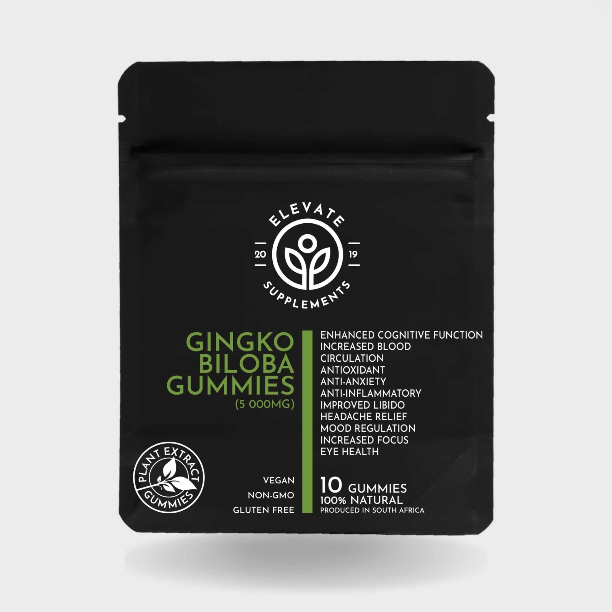 Gingko Biloba Gummies | Brain Boost Supplement | Thee Leaf