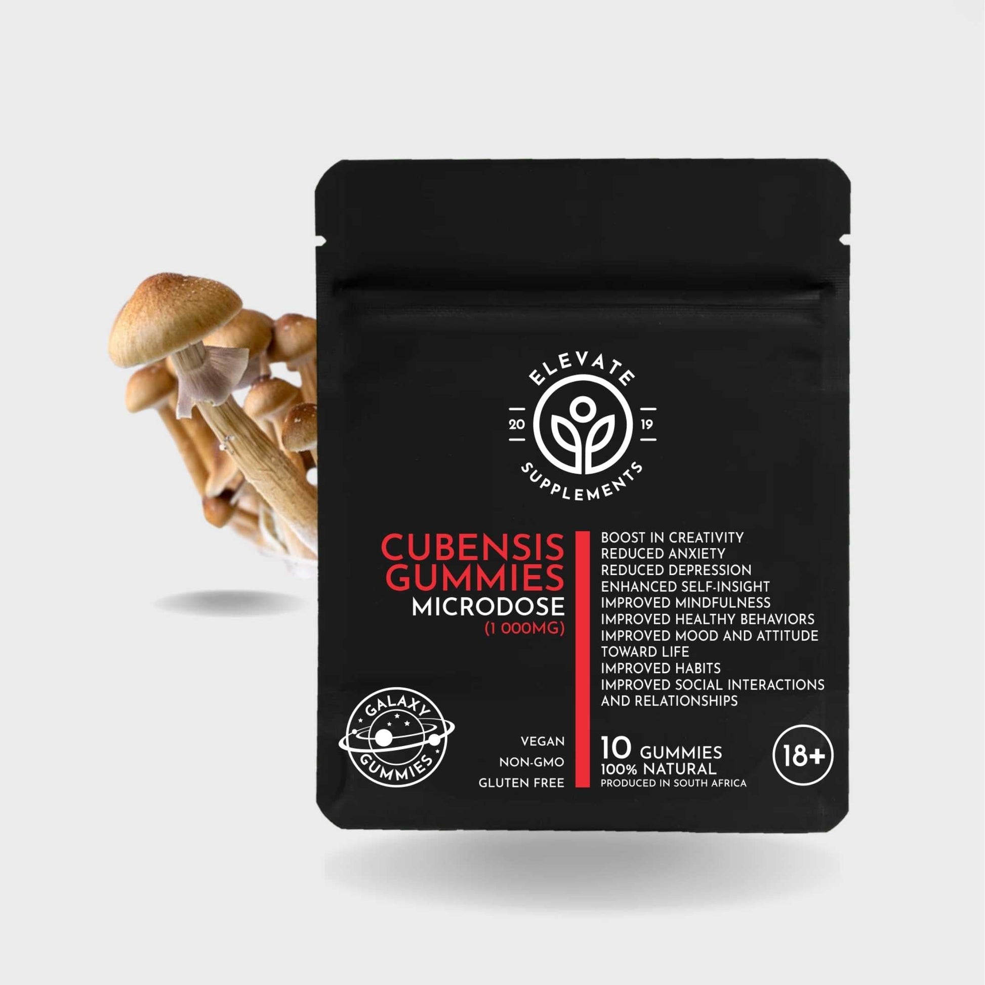 Vegan Mushroom Gummies | Brain Boost Gummies | Thee Leaf