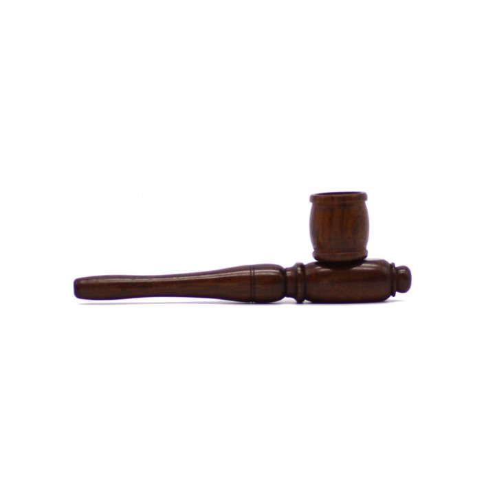 Rasta Wood Ball Pipe