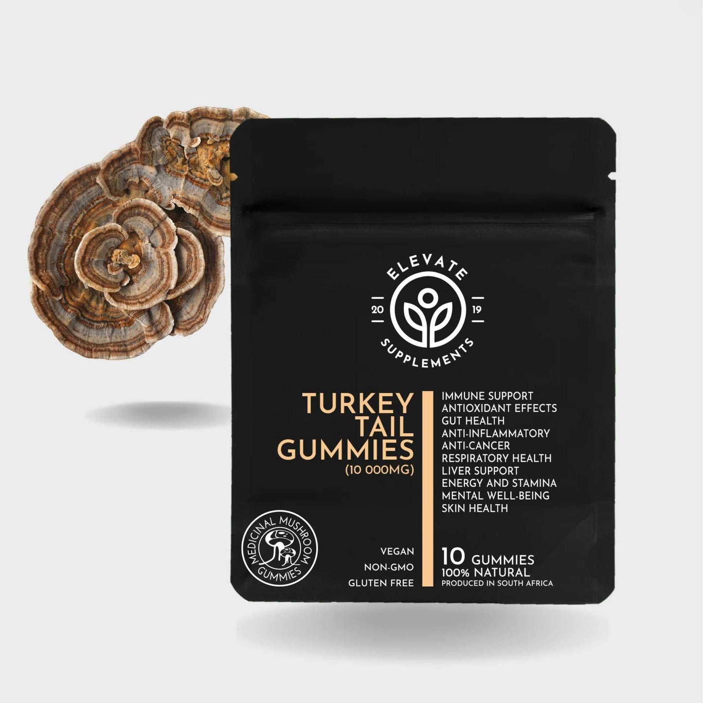 Turkey Tail Gummies - Elevate Supplements