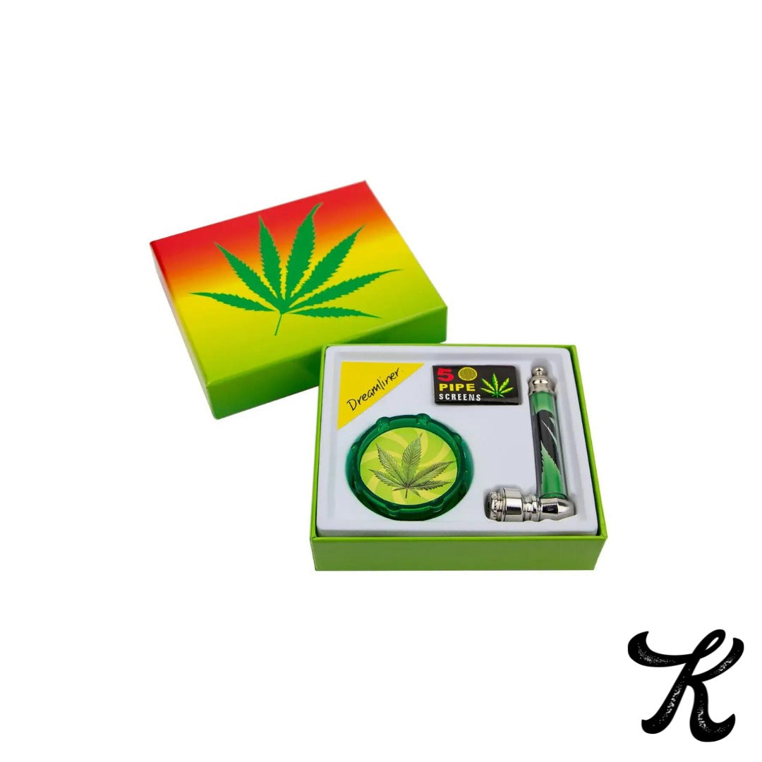 Dreamliner Rasta Pipe 3pc Set