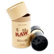 RAW Six Shooter for King Size Cones
