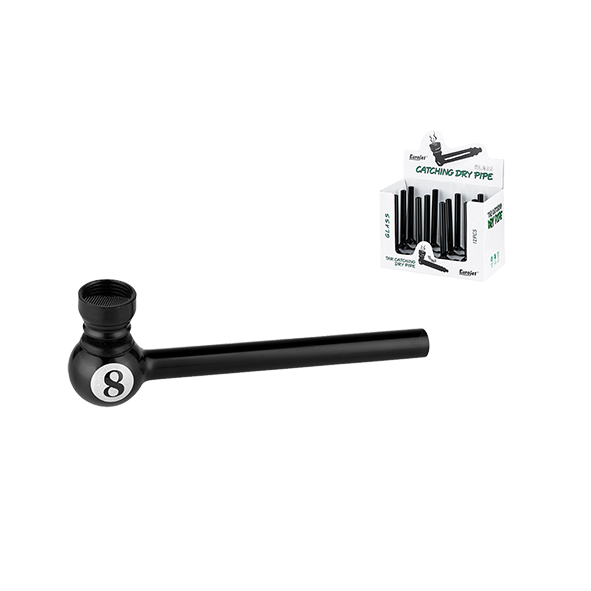 Tar Catching 8 Ball Dry Pipe