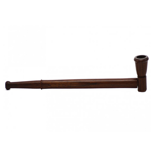 Rasta Pipe - Wooden Pipe Gandolf straight 32cm