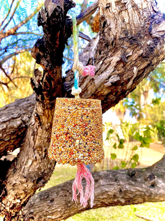 Periwinkle Cannabis Leaf Wild Bird Bell Treat 5g