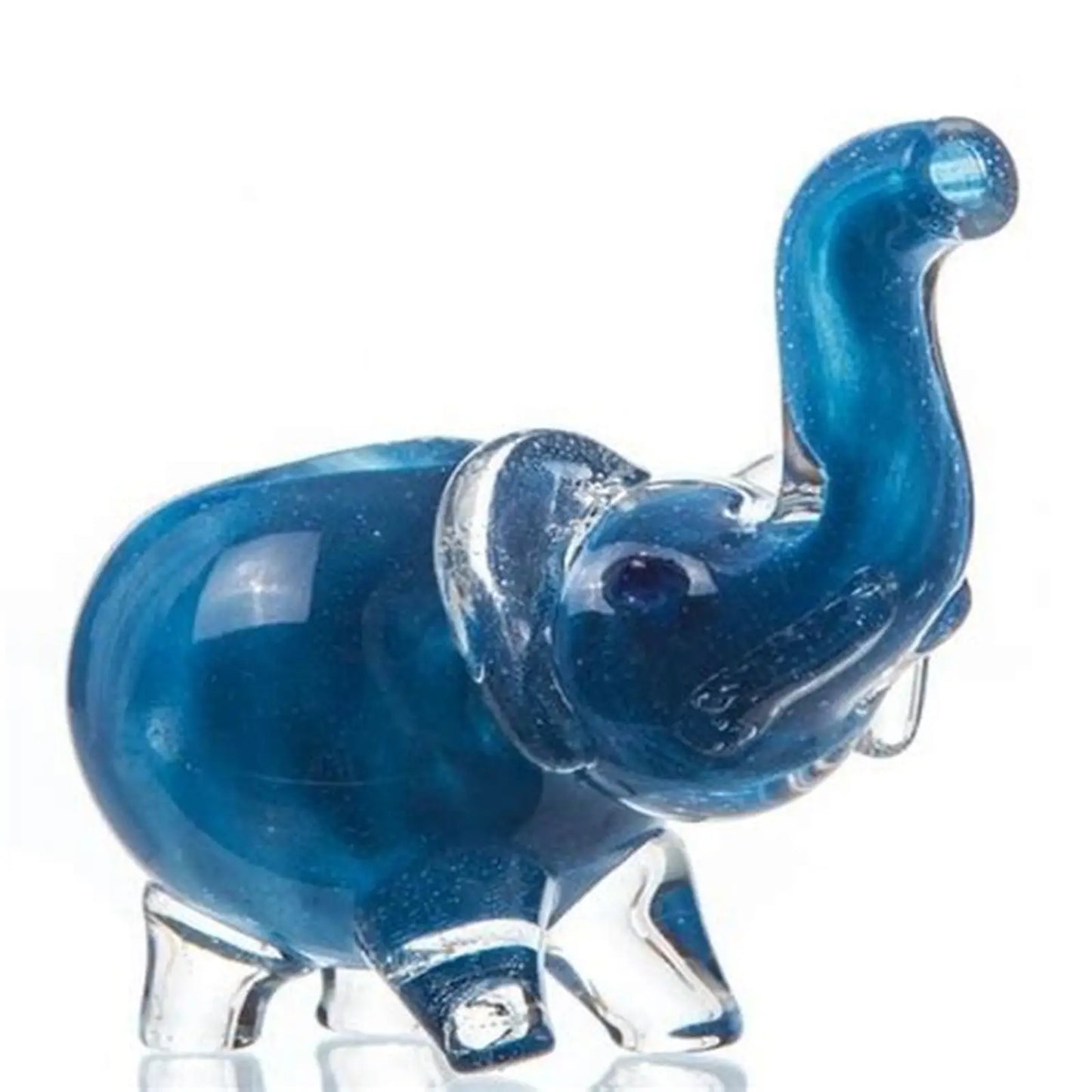 Glass Elephant Spoon Pipe Astd