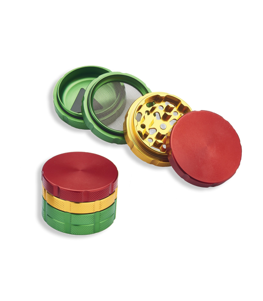 Aluminium Rasta Grinder 4pc